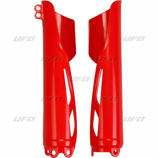 UFO front shock absorber guards HONDA CRF 250R-RX '19-'20, CRF 450R-RX '19-'20 color RED