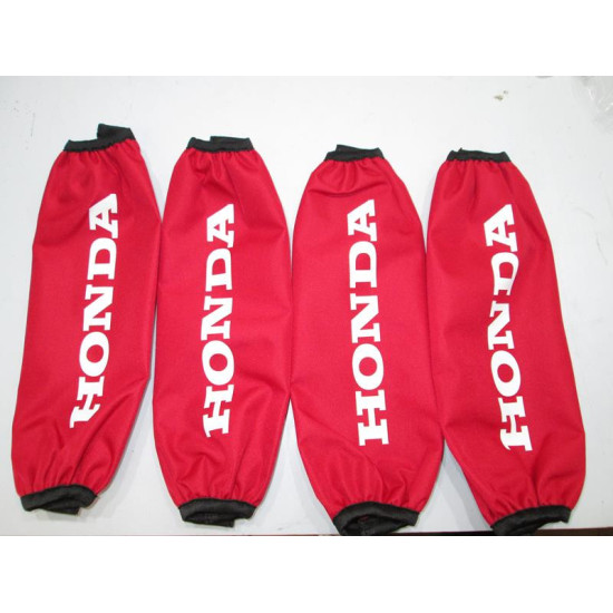 shock cover red Honda Rincon Rubicon Fourtrax Rancher