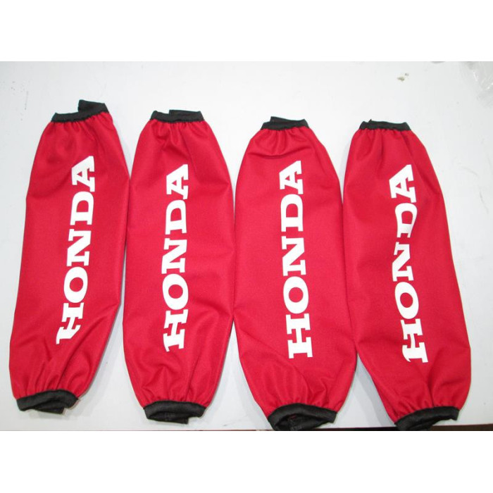shock cover red Honda Rincon Rubicon Fourtrax Rancher