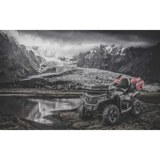 ATV front box tesseract Cfmoto cforce 625 plastic carrier 010_085_00