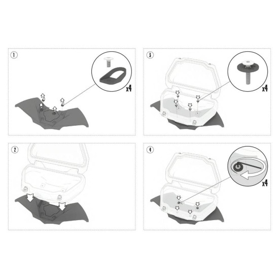 Rear atv box tesseract rear Can-am Renegade G1 G2 010_189