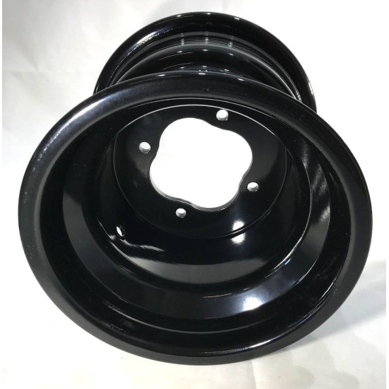 Alloy rim 9x8 4 110 3+5 rear 4mm black color
