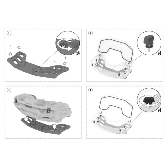 Rear atv box tesseract Linhai Landforce 650 010_203