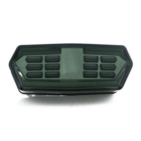 Multifunctional rear lamp driving stop turn lights homologation E11