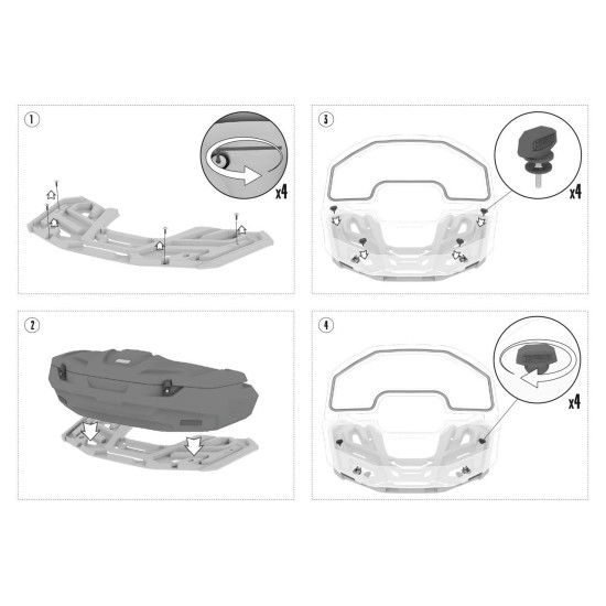 Rear ATV box GKA tesseract Segway Snarler AT10 010_221