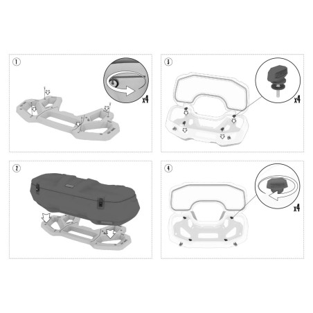 Rear atv box tesseract Benda Redstone 550 1000 010_215