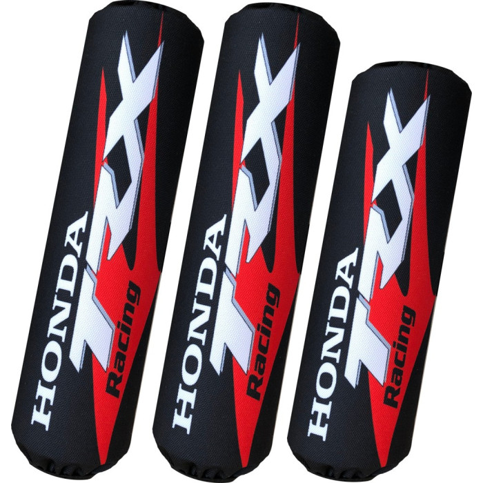 Shock cover Honda TRX 400 450 black red