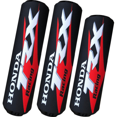 Shock cover Honda TRX 400 450 black red