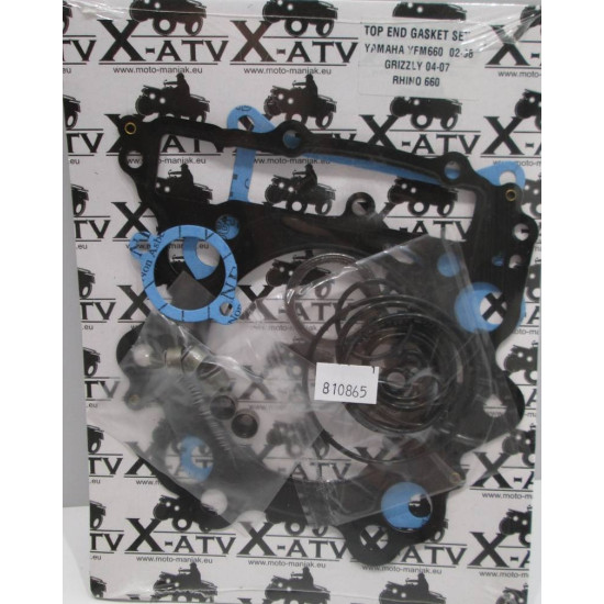 Gaskets top-end Yamaha Grizzly 660 02-08 810865T