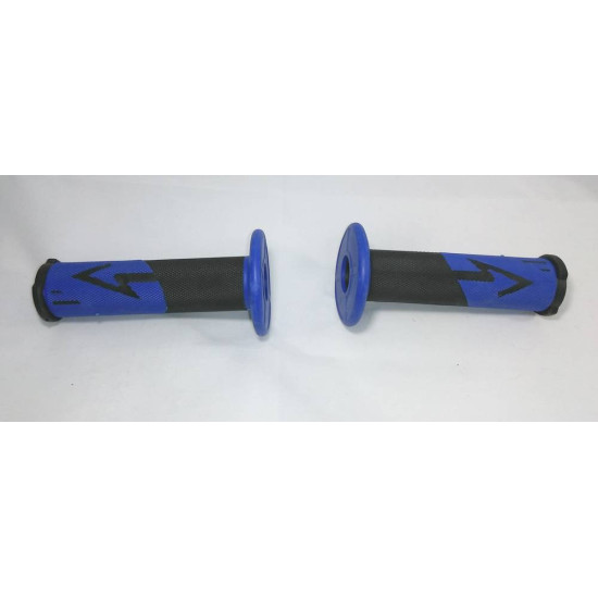 Handle grip ATV black blue