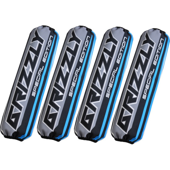 Shock cover Yamaha Grizzly 660 700 gray-blue new model