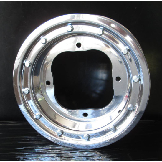 Alu Rims 10x5 4 156 3+2 front 4mm beadlock