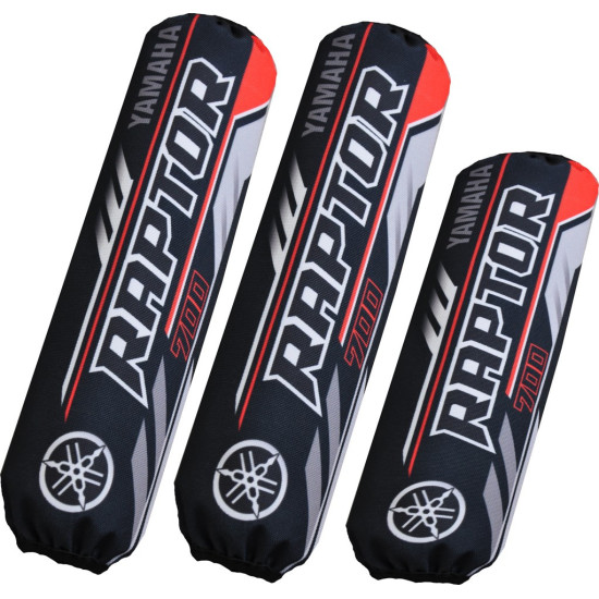 Shock cover Yamaha Raptor 700 black new model