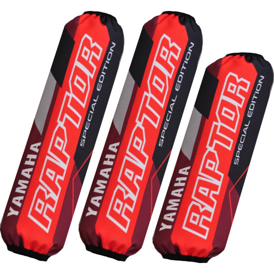 Shock cover Yamaha Raptor 700 red