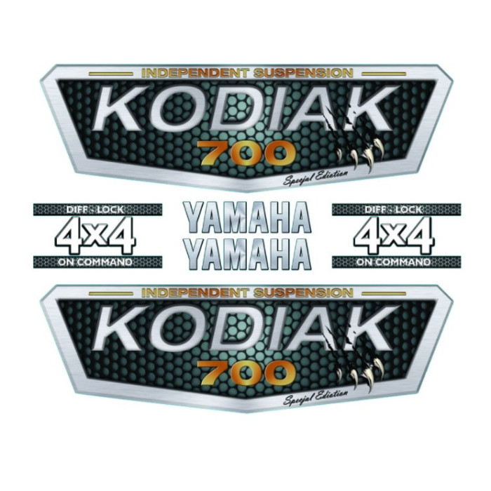 Stickers set Yamaha Kodiak 700