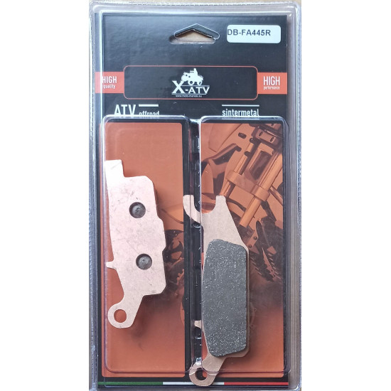 Brake pads rear left Yamaha Grizzly 550 700 FA445R DB2157 3B4-W0046-00-00