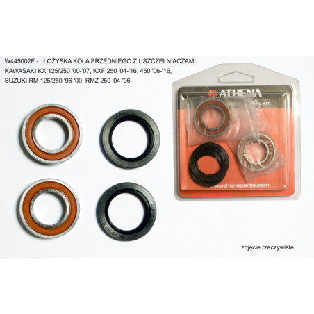 ATHENA front wheel bearing KAWASAKI KX 125/250 '00-'07, KXF 250 '04-'16, 450 '06-'16, SUZUKI RM 125/250 '96-'00, RMZ 250 '04-'