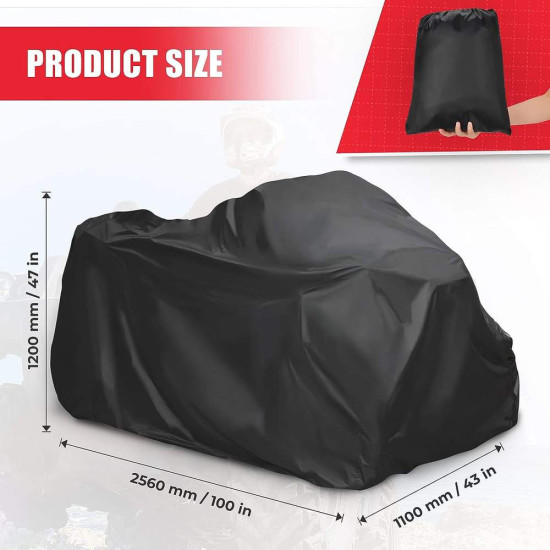 ATV Cover Polaris Sportsman Can-am outlander Yamaha Grizzly Kawasaki KVF Cfmoto cforce