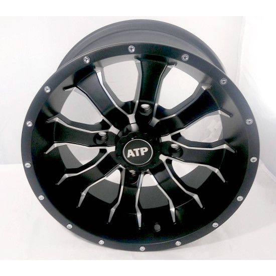 alloy rims ATP AR638 14x7 4 156 4+3 Polaris sportsman scrambler 570 800 850 1000