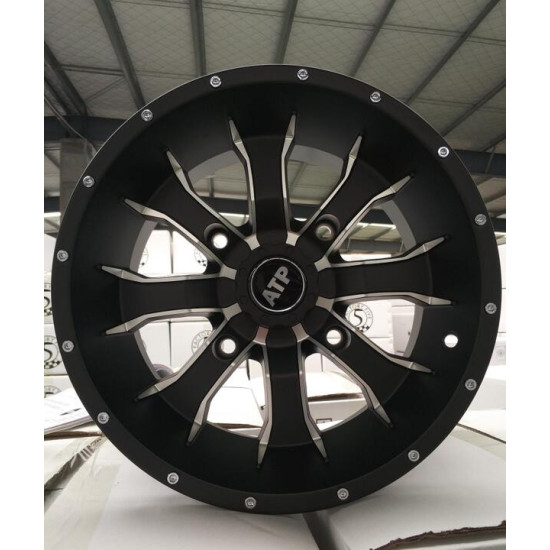 alloy rims ATP AR638 14x7 4 156 4+3 Polaris sportsman scrambler 570 800 850 1000
