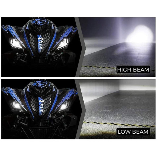 Front led lights with halo Yamaha raptor 250 350 700 YFZ 450R without homologation