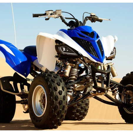 Front led lights with halo Yamaha raptor 250 350 700 YFZ 450R without homologation
