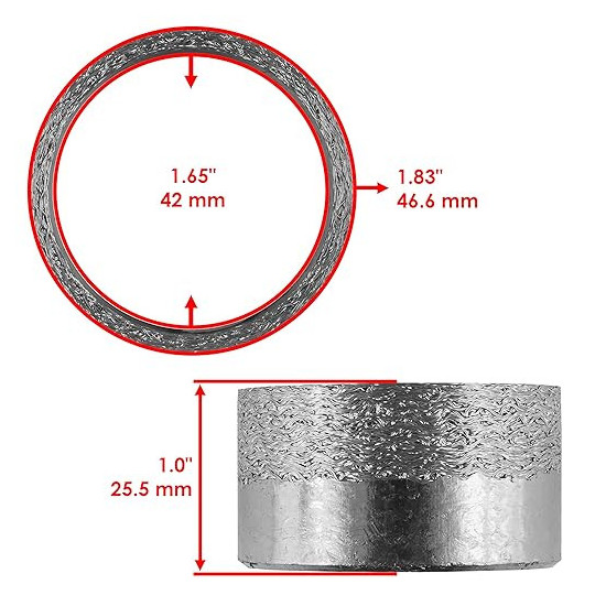 Exhaust gaskets Yamaha Raptor 660 700 5LP-14714-00-00