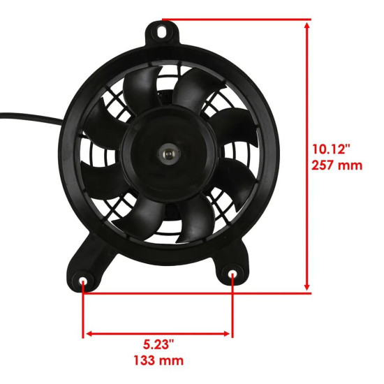 Radiator Fan Yamaha Raptor 700 1PE-E2405-00-00
