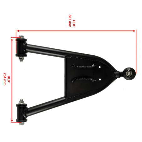 A-arm front lower right Suzuki LTZ 400 KFX 400 52410-07G10-YD8