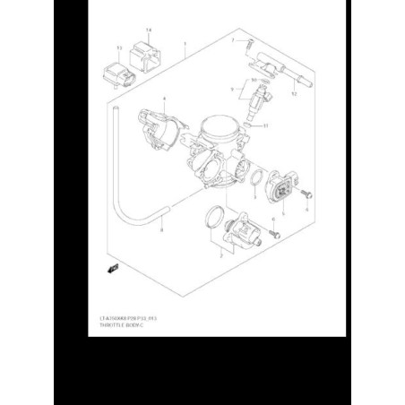 steping motor control valve Polaris RZR Sportsman 500 550 800 3131629 suzuki kingquad 13520-31G00