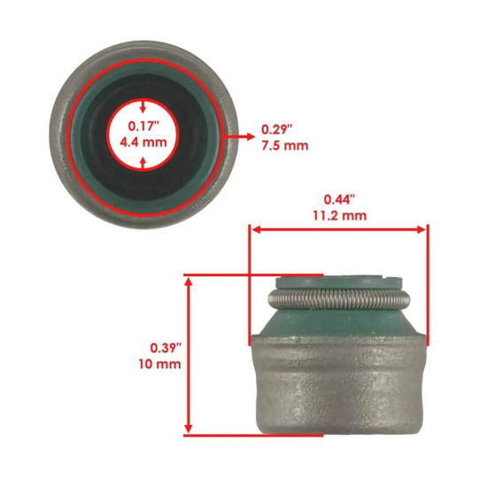 valve seals can-am outlander renegade commander 400 500 570 650 800 850 1000 G1 G2 420230515