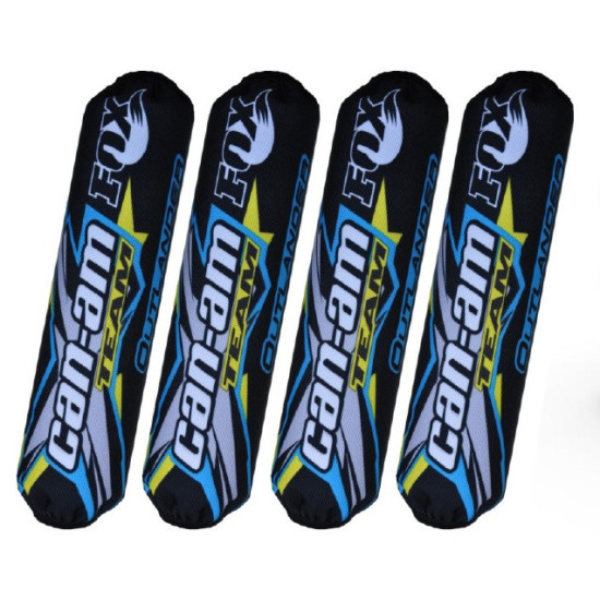 Shock cover Can-am Outlander black-blue for fox shock