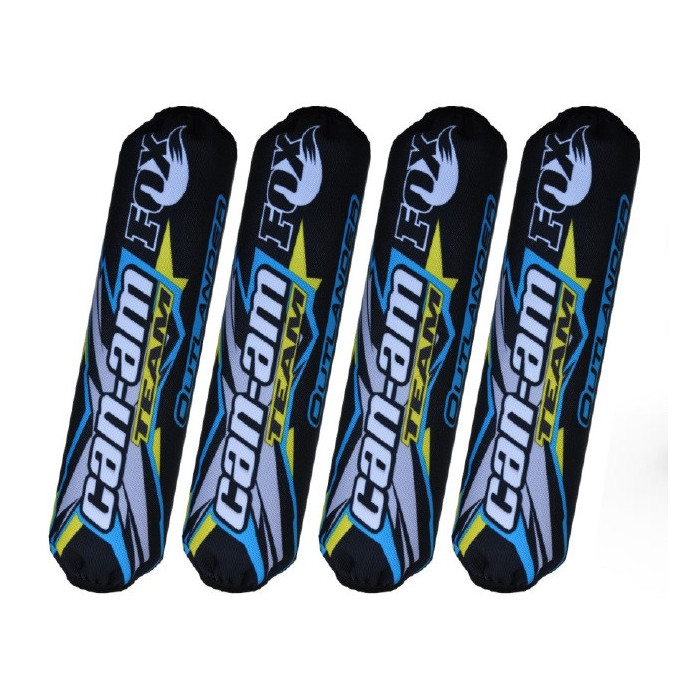 Shock cover Can-am Outlander black-blue for fox shock