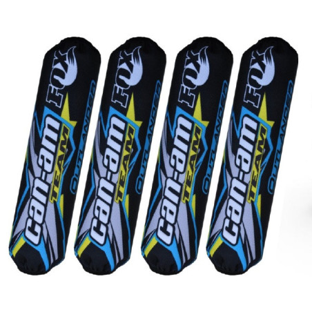 Shock cover Can-am Outlander black-blue for fox shock