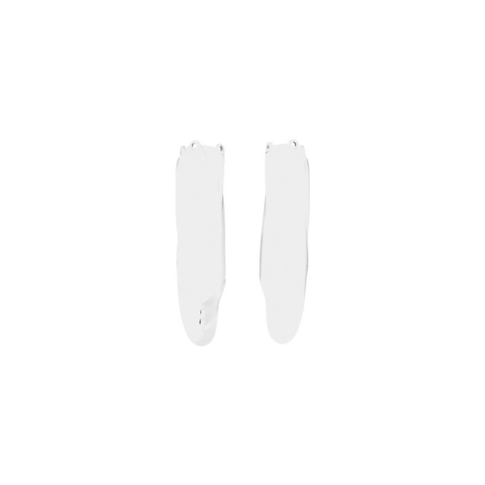 UFO front shock absorber protectors HONDA CRF 250R '14-'18, CRF 450R '13-'16 color white