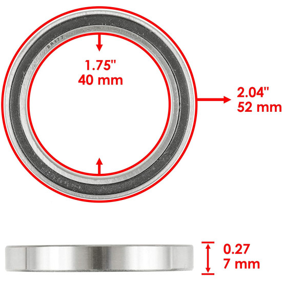 Clutch bearings can-am outlander 420632377