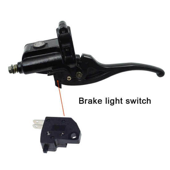 Handlebar front right master brake cylinder