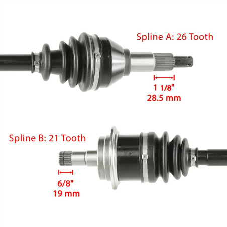 axles front left Can-am Outlander XMR G2 705401704