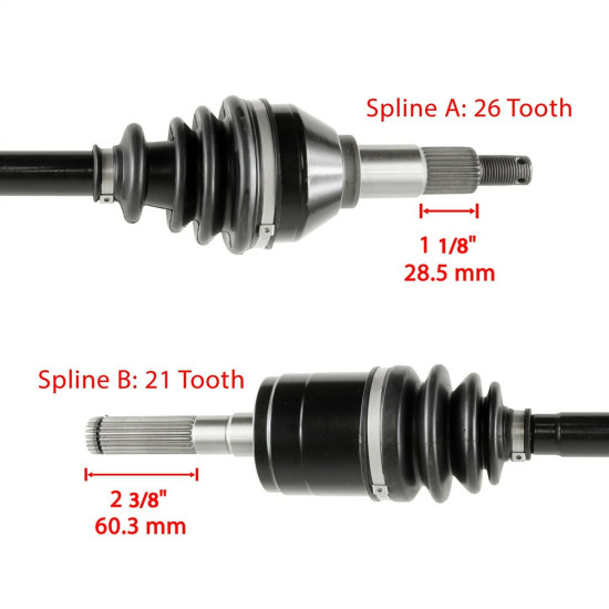 axles front right Can-am Outlander XMR G2 705401703