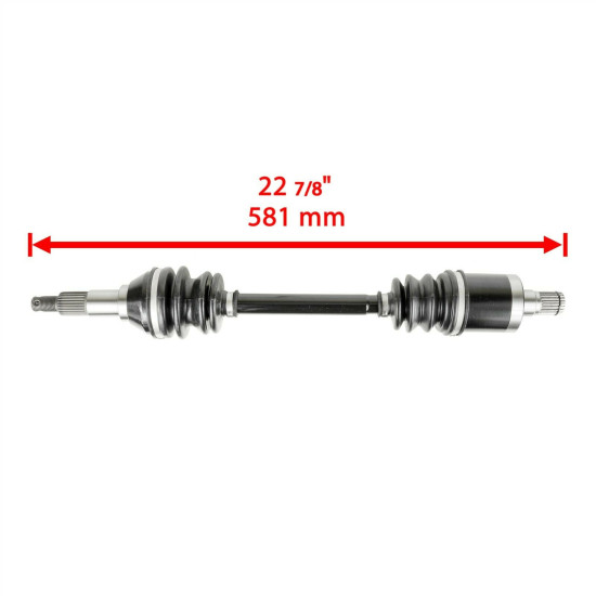 axles rear left Can-am Outlander 450 500 570 705502476 705501898