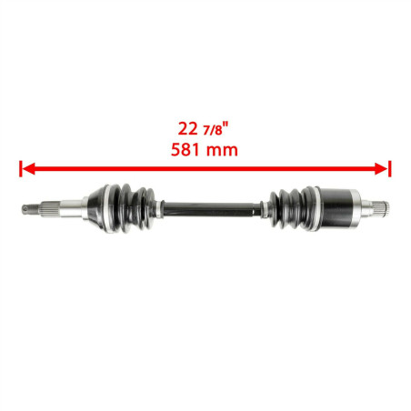 axles rear left Can-am Outlander 450 500 570 705502476 705501898