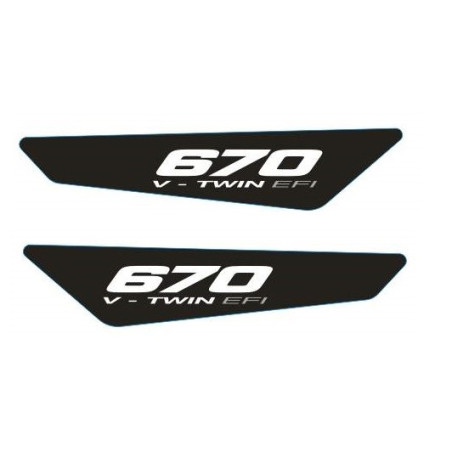 Stickers set Can-am 670