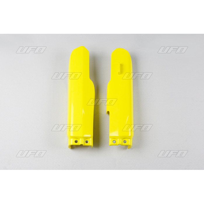 UFO front shock absorber protectors SUZUKI RM 85 '00-'18 color yellow
