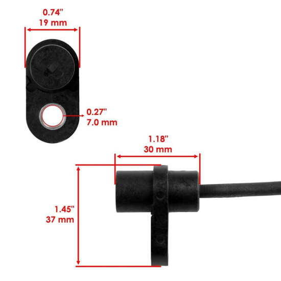 Crank position sensor Polaris sportsman 500 700 800 4010298
