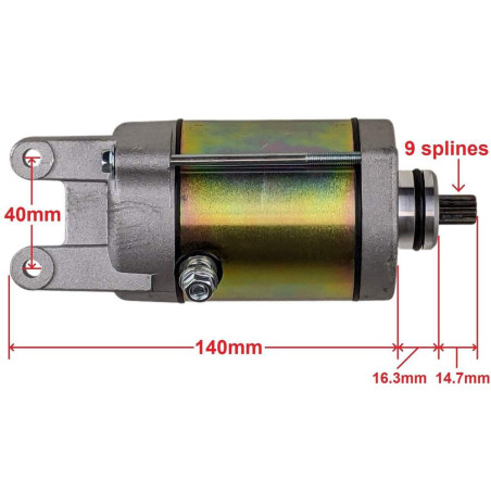 Starter Arctic cat 250 300 3304-274 Kymco Mxu 250 300 Can-am DS250 19599
