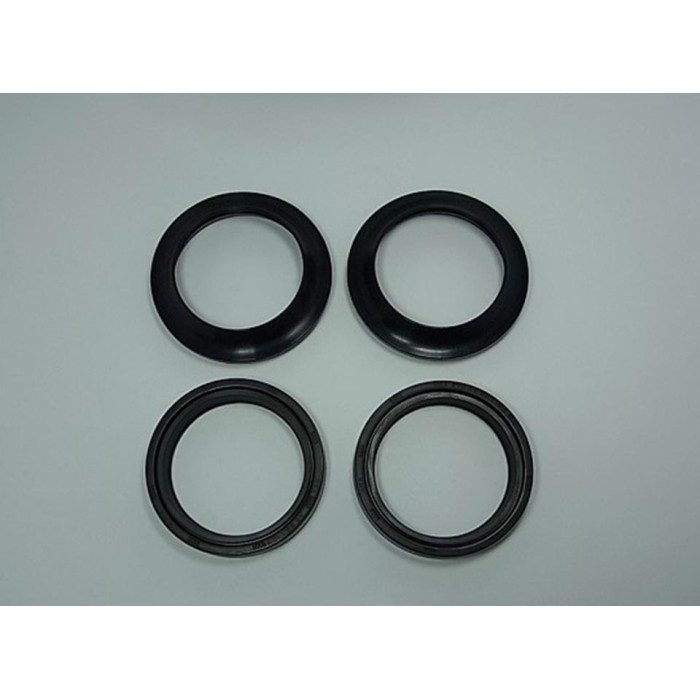 TOURMAX front shock absorber oil and dust seals (set) (46X58X10.5) KAWASAKI ZX6/9R, SUZUKI GSX1400 02-07, SV