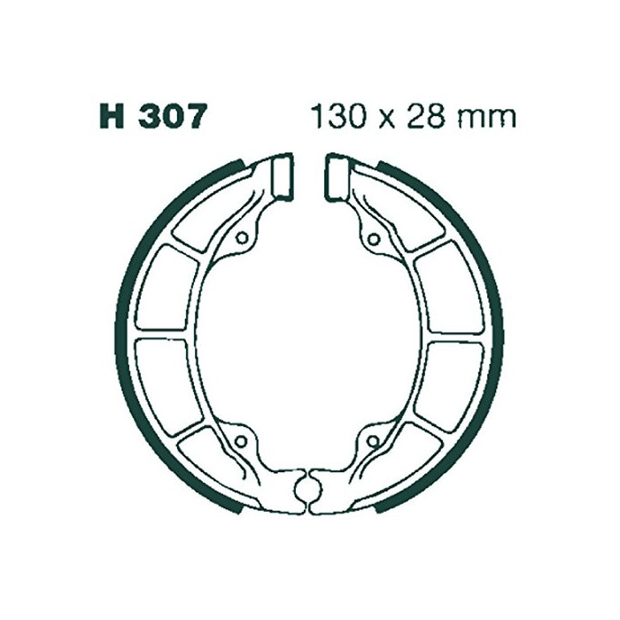 brake shoes Honda H307