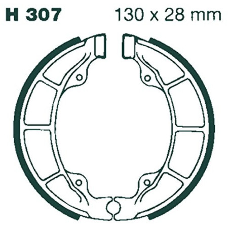 brake shoes Honda H307