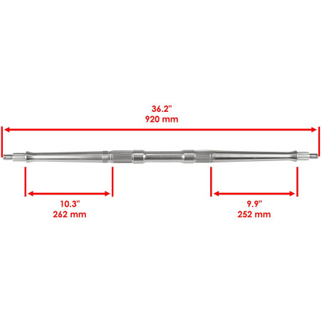 rear shaft Yamaha YFZ 450 5D3-25381-00-00