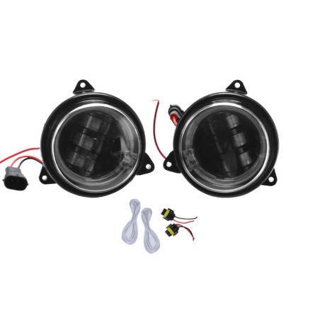 Front led lights with ring 2 pcs Can-am Outlander G2